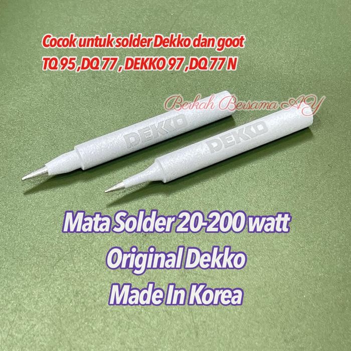 MATA SOLDER DEKKO 20-200watt / MATA SOLDER DEKKO 97 / MATA SOLDER DEKO