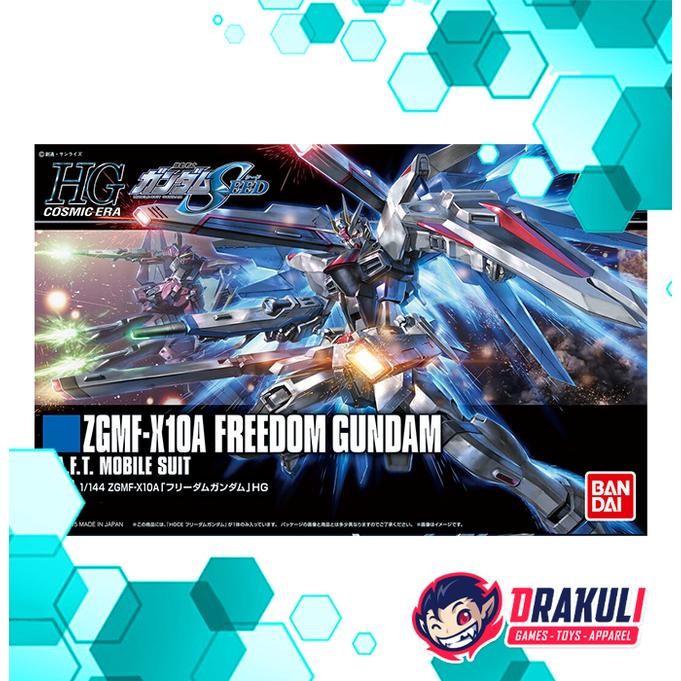 BANDAI Plamo HG ZGMF-X10A Freedom Gundam