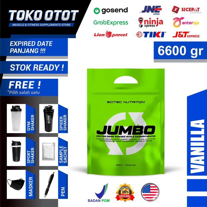 Jumbo Gainer 6600 Gram Scitec Nutrition