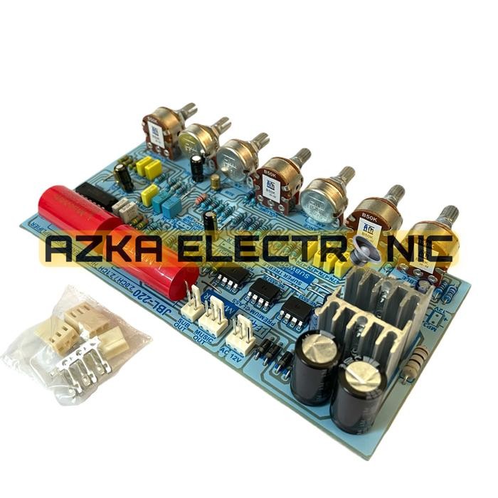 Kit Tone Control JBL220 Stereo Plus Subwoofer 2.0 2.1 annel