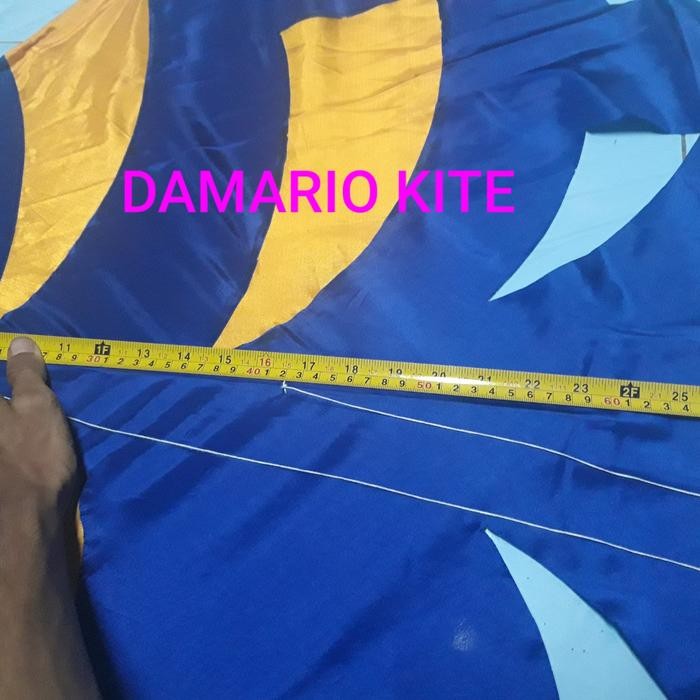 layangan karakter ikan kain