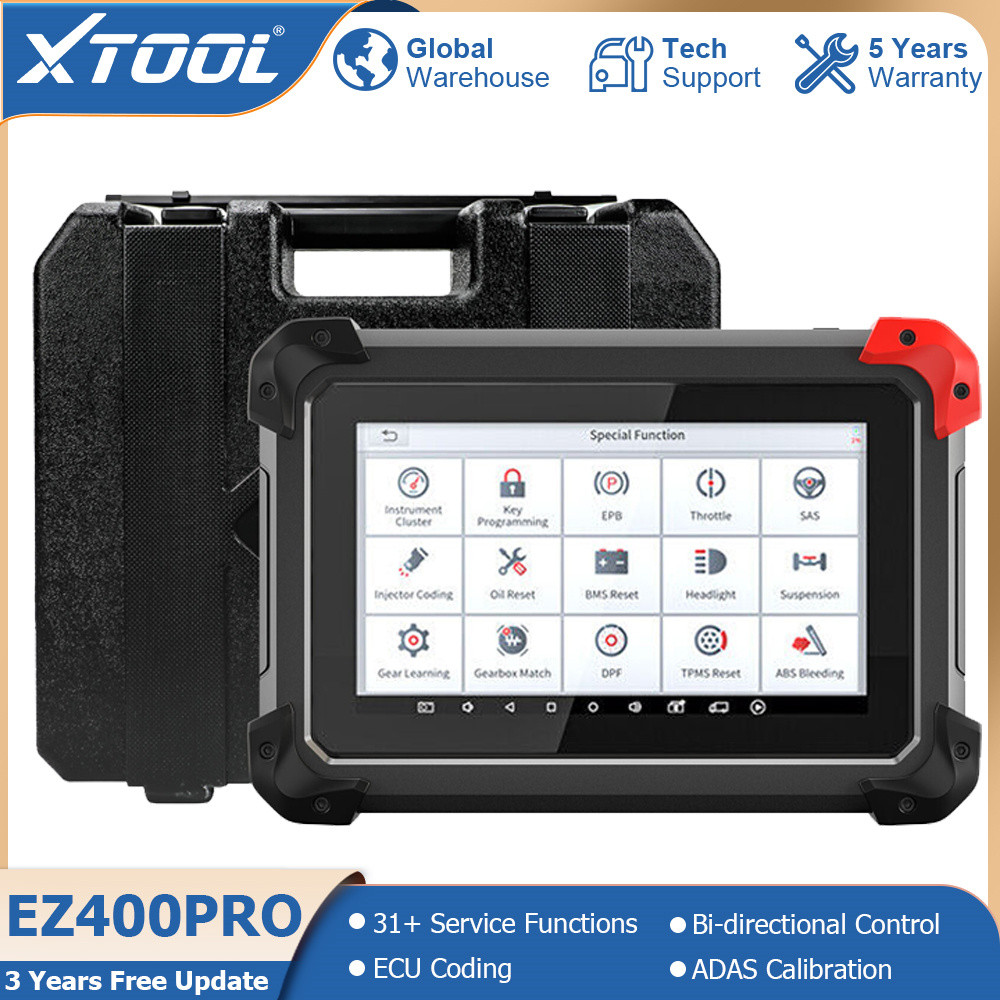 XTOOL EZ400PRO Car Diagnostic Tool ECU Coding Automotive Scanner ADAS