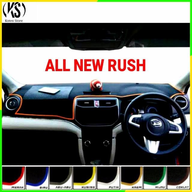 Cover Dashboard/Alas Karpet Dashboard Mobil All New Rush + Anti Slip