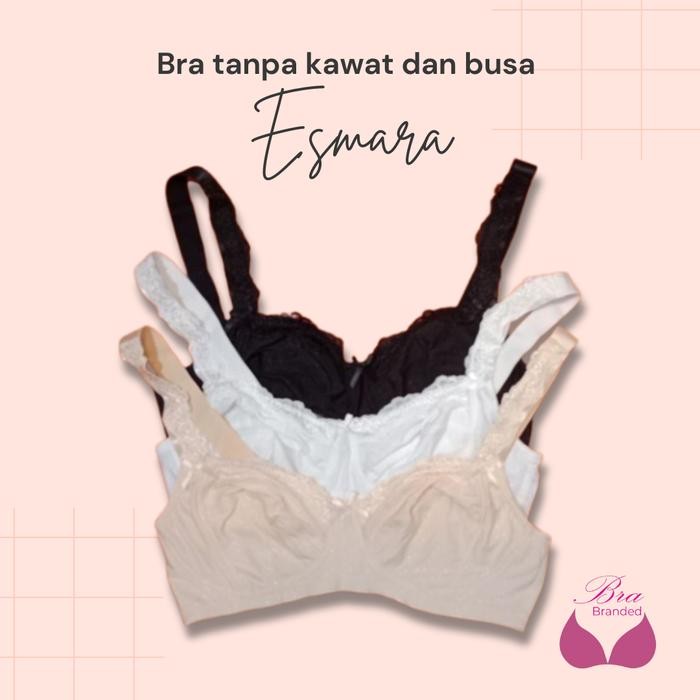 Bra Tanpa Kawat dan Busa Esmara, Mama Bra untuk Wanita - Bh