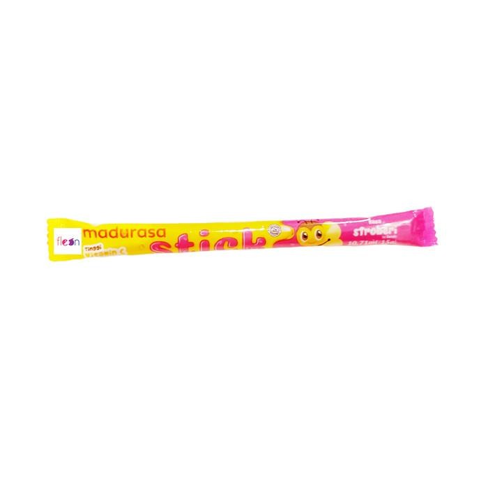 InstanChatYaa- Madurasa Stick Stroberi 15Gr (1 Box Isi 20)
