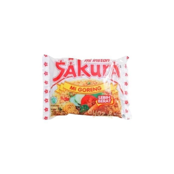 cepatDatangYa- Sakura Mie Goreng / Mie Instant Sakura - Paket 10 Pcs Food Noodles Ayam Kuah