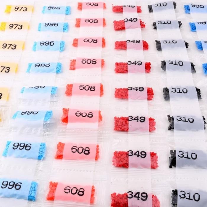 Diamond Painting DMC Beads - SQUARE