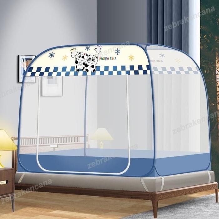 Kelambu Tidur Kelambu Lipat Anti Nyamuk Kelambu Pelajar Kelambu Lipat Kelambu Kotak Jumbo Uuran