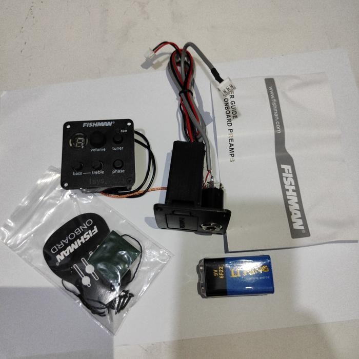 Preamp Fishman Isys Plus/ EQ Fishman Isys+