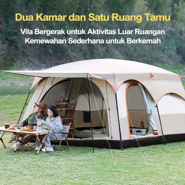 Tenda luar ruangan/Tenda camping besar/Tenda piknik luar ruangan/tenda besar/ Waterproof Camping