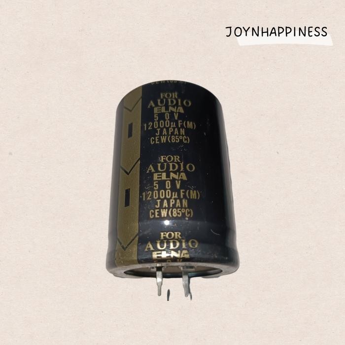 w867- Elco 12000Uf - 50V Elna Original