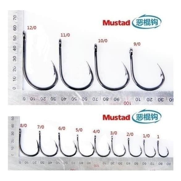 Kail Pancing Atau Hook Mustad Hoodlum Ikan Laut Pasti Promo