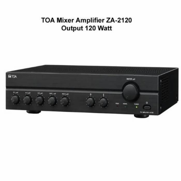 Berkualitas Power Amplifier Toa Za2120 Za 2120 Original Toa Terlariss 