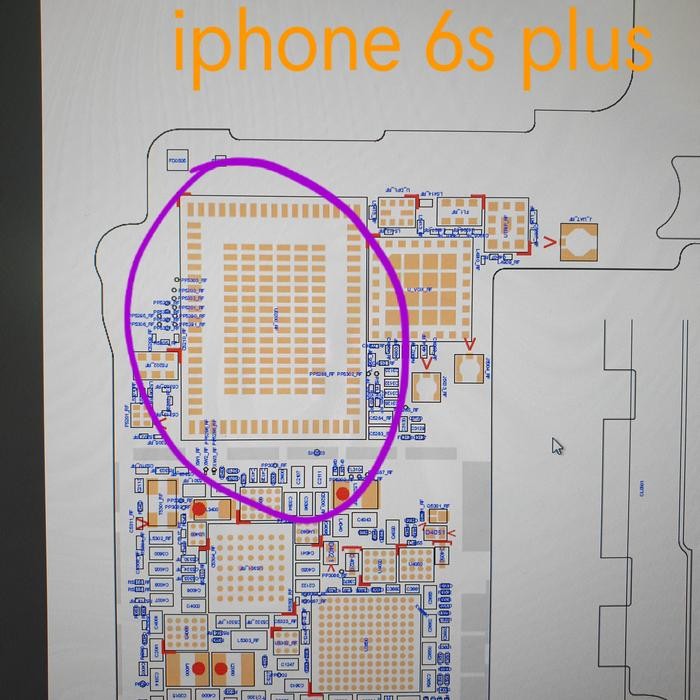 IC WIFI IPHONE 6S / 6S PLUS