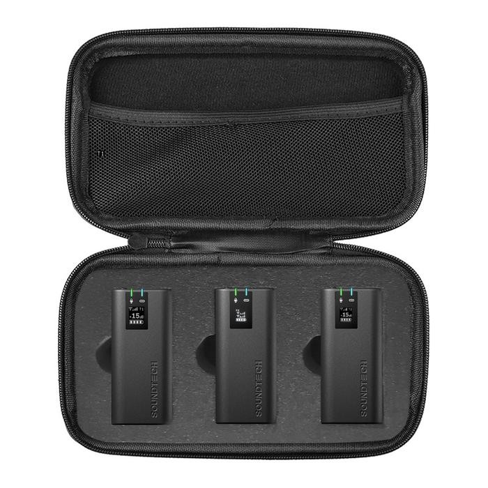 tvj7- Soundtech Portable Eva Protector Case For Soundtech Go2 & Go2+