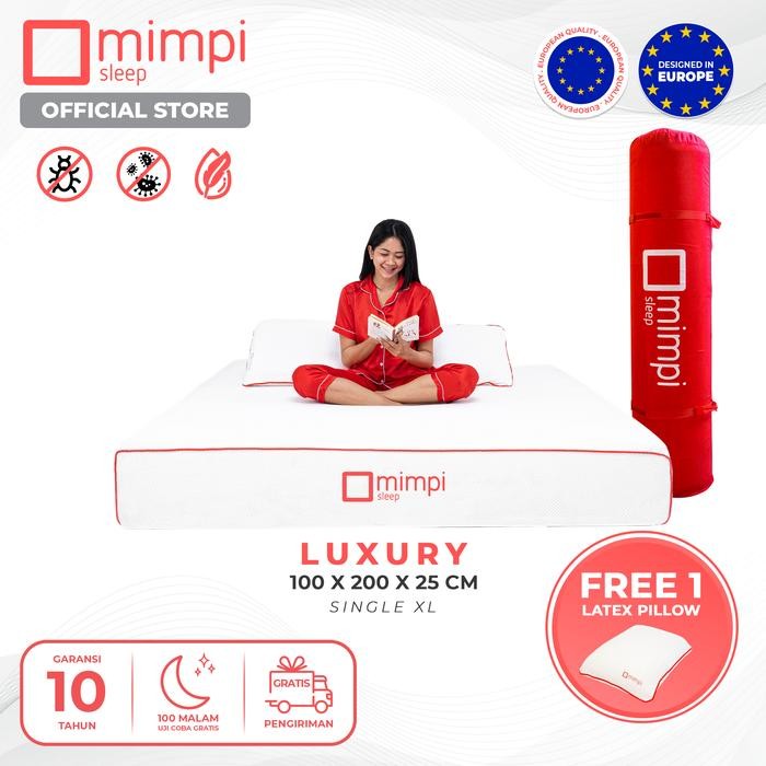 Kasur Mimpi Luxury 100 x200 (Kasur Latex Mewah)