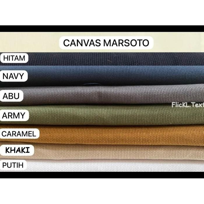 PernikKita- Kain Kanvas Marsoto Katun Bahan Marsoto Kanvas Katun