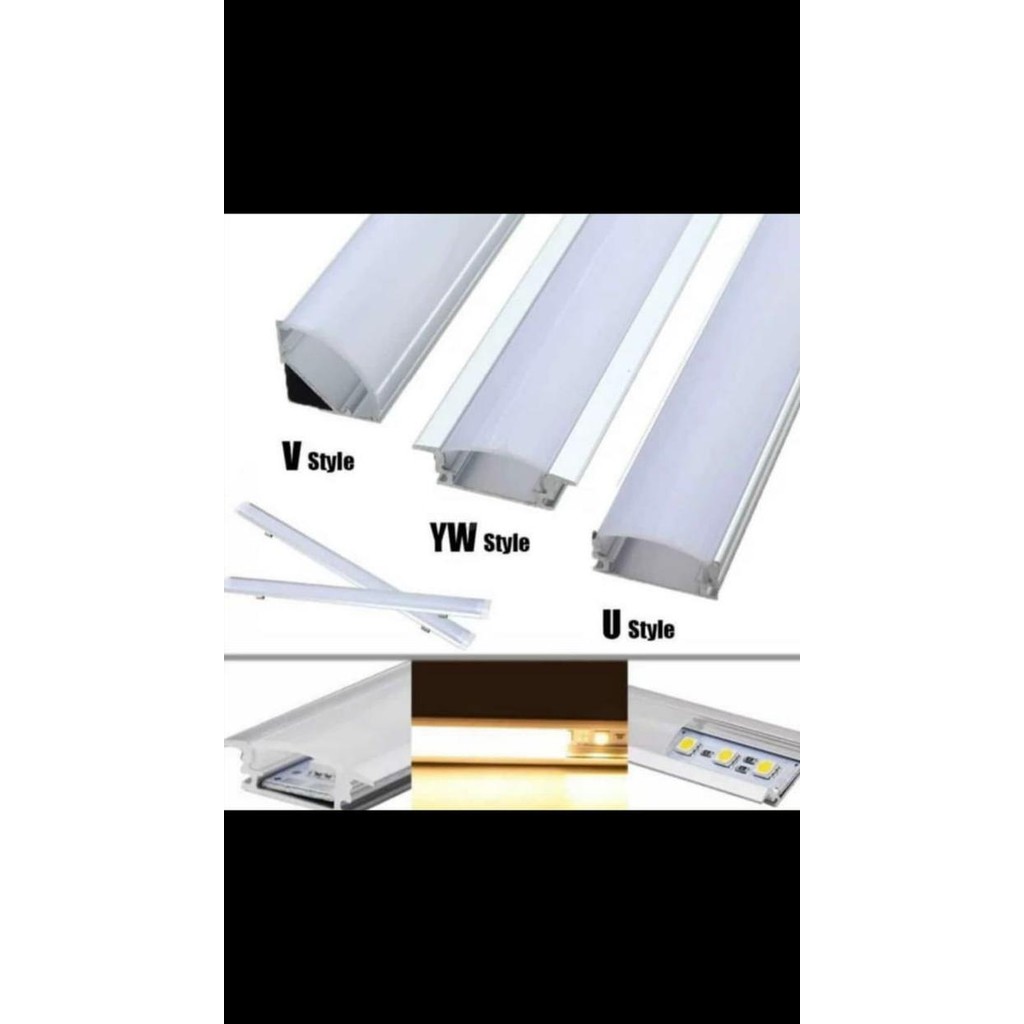 iqea- Casing Led Strip Aluminium Model U
