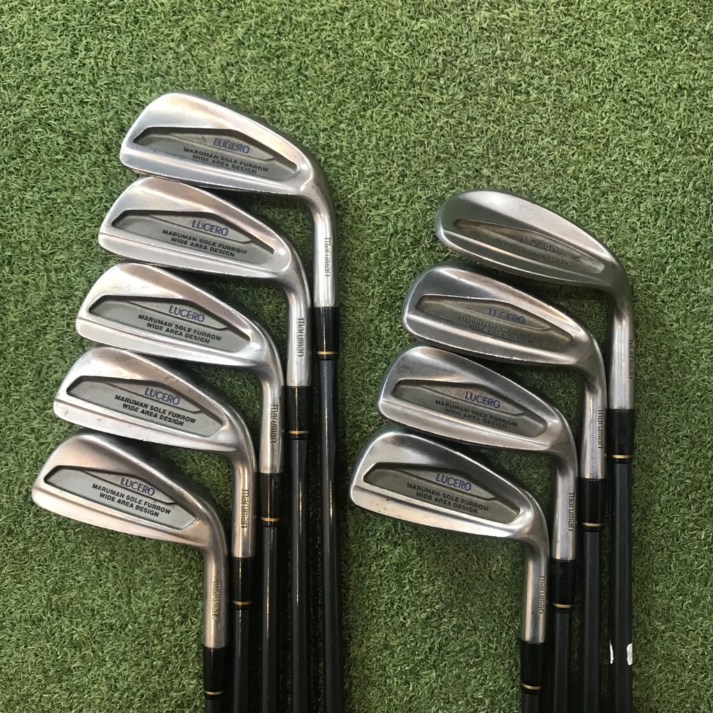 Maruman LUCERO Iron Set IRON SET # 3,4,5,6,7,8,9,PW,SW Maruman Fiber Fit Navy R-Flex | Stick Golf M0