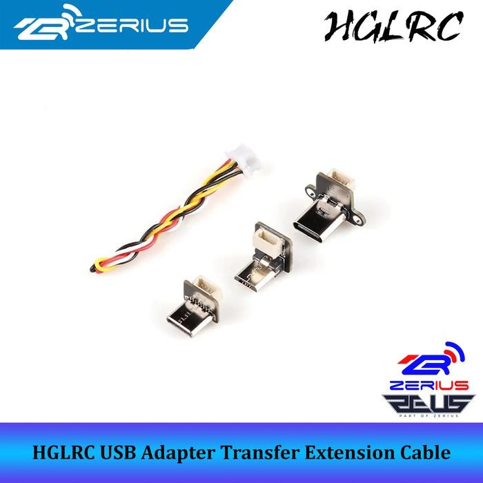 hw5f- Hglrc Usb Extension Cable Adapter For Flight Controller