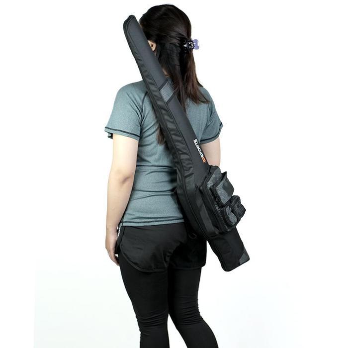 TERBARU TAS JORAN PANCING SEMI-HARDCASE HITAM CASTING GALATAMA JIGGING 120 CM TERLARIS