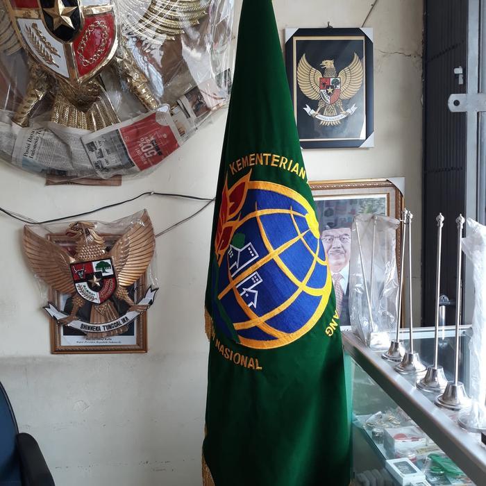 Bendera pataka bpn ri 90x135 cm