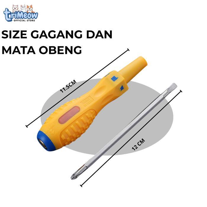 NEW Obeng Tespen bolak balik / Tes Pen / Test Pen YF9108 Sivitech Termurah