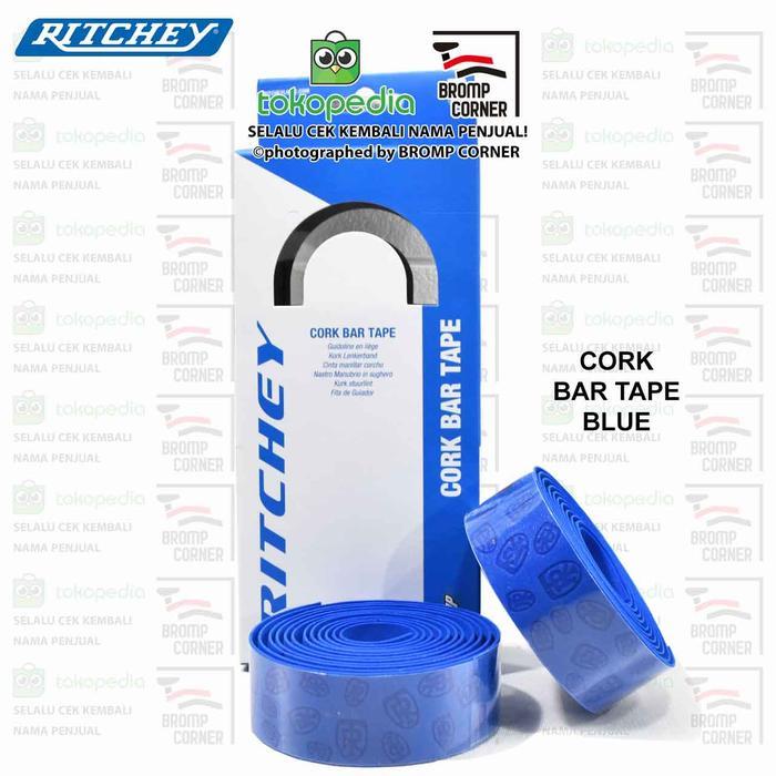 RITCHEY COMP CORK BAR TAPE FOR DROPBAR - BLUE