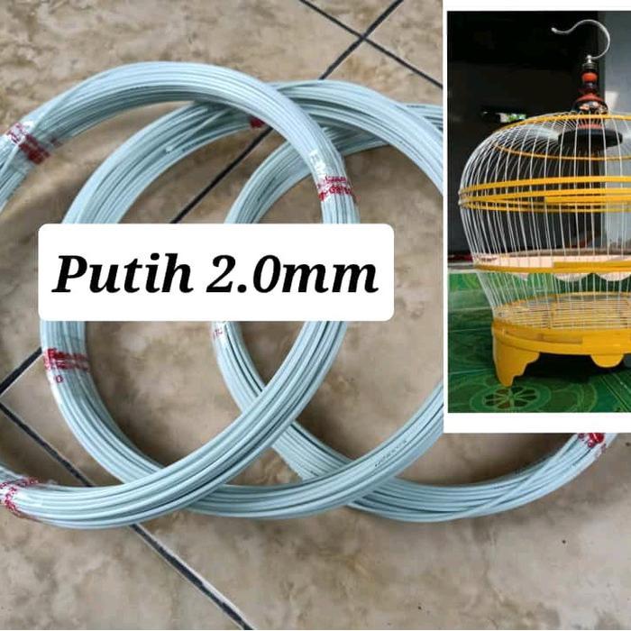 Jeruji fiber putih 2mm 1kg