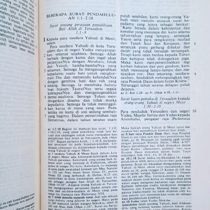 Kitab Suci PERJANJIAN LAMA I (Taurat) : Nusa Indah - Arnoldus Ende (1977/ 78)