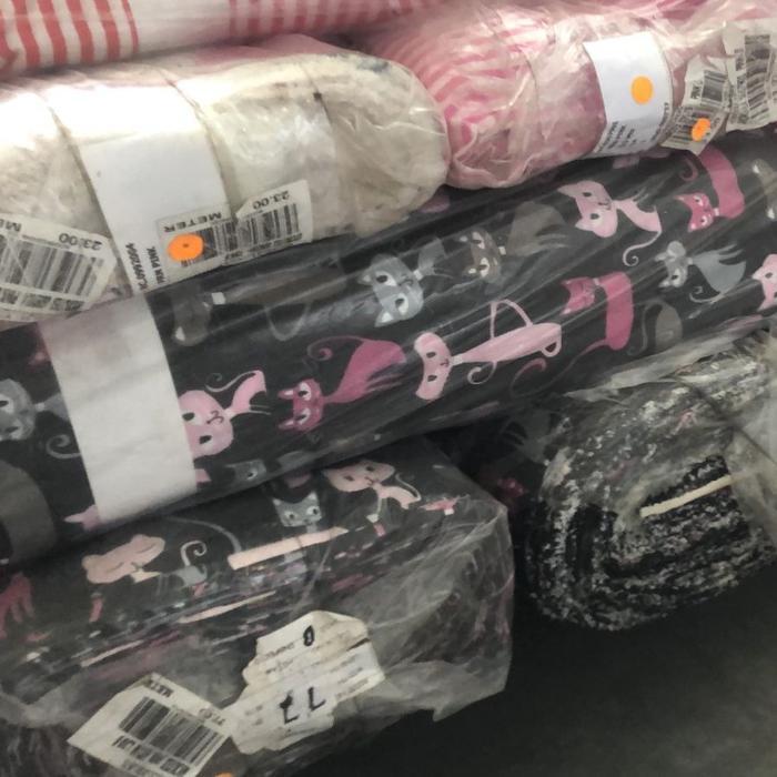 SALE kain seprei/gorden/piyama polimikro roll/kg (lebar 240 cm) ORIGINAL