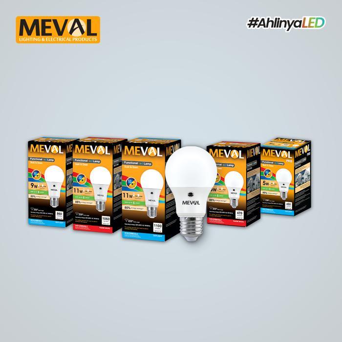 MEVAL Lampu LED Photo Sensor Cahaya Matahari Advance Series