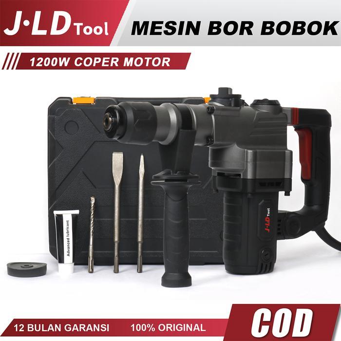 Orion Tools - Jld Mesin Bor Beton 1200W 2 Mode 26Mm Chuck Hammer Drill Bor Rotary Impact Bor Palu