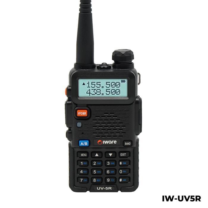 HT IWARE UV5R PREMIUM DUAL BAND UHF VHF WALKIE TALKIE RADIO HT HANDY TALKY LAYAR