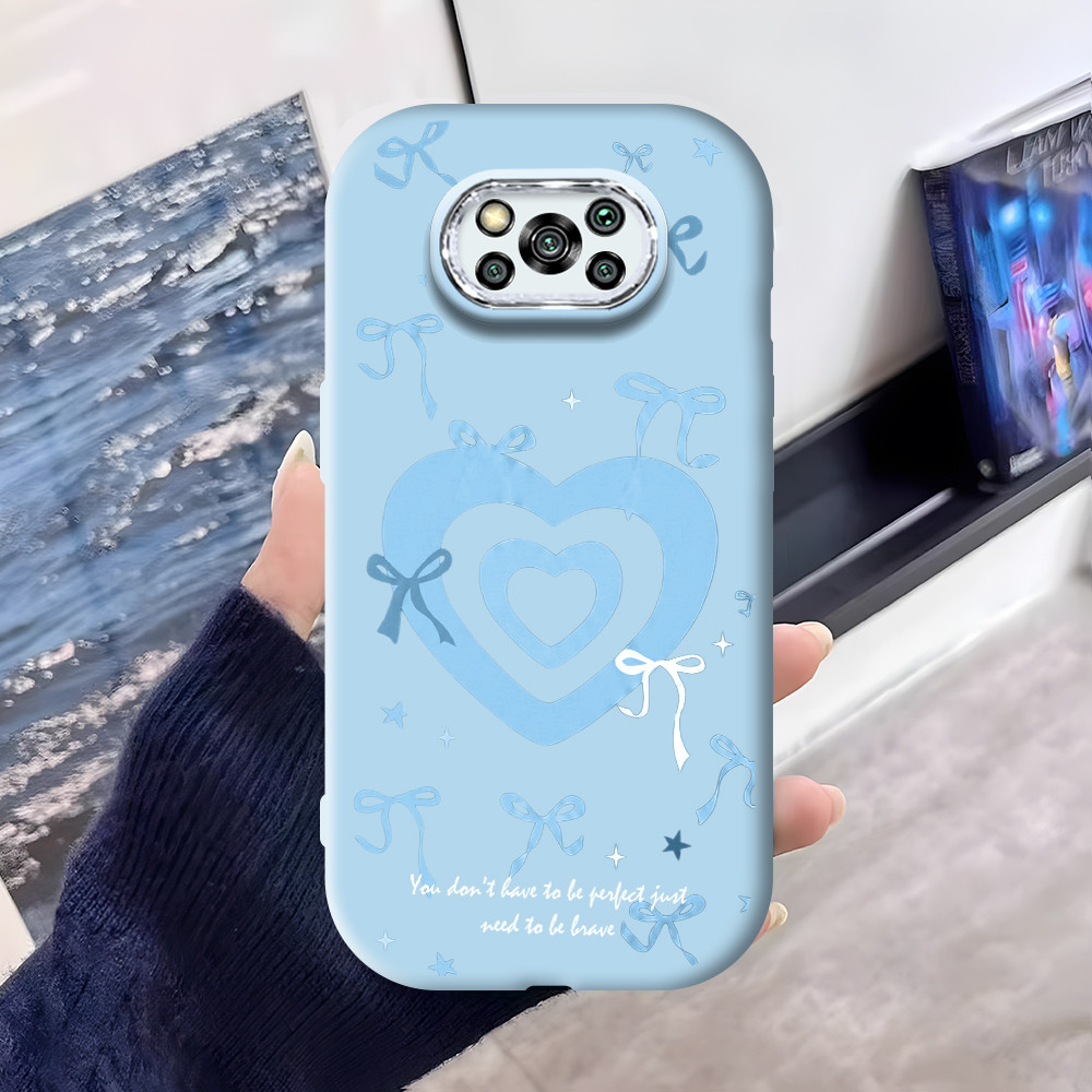 Cute Pattern case Premium Full Case For Xiaomi Poco X3 NFC Pro CaseCase Silicone Phone Soft Kesing C