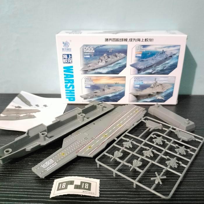 Flash Sale Model Kit Kapal Induk 003 Mainan Kapal Induk Military Original