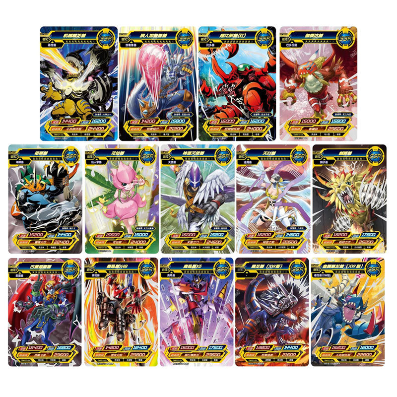 KAYOU Genuine Digimon Infinite Evolution Honor Edition Series 1 SSR(55-68)/SR(35-54) Single Sheet