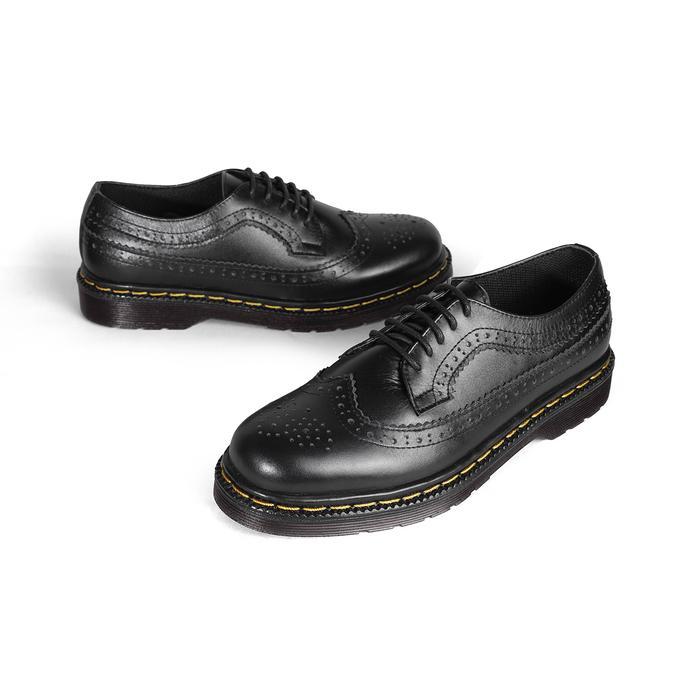 TERMURAHH Athar Savannah Sepatu Wingtip Pria Docmart Kulit Asli