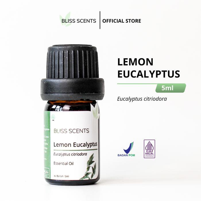 Minyak Esensial Lemon Eucalyptus 5ml untuk Aromaterapi Terapi Uap