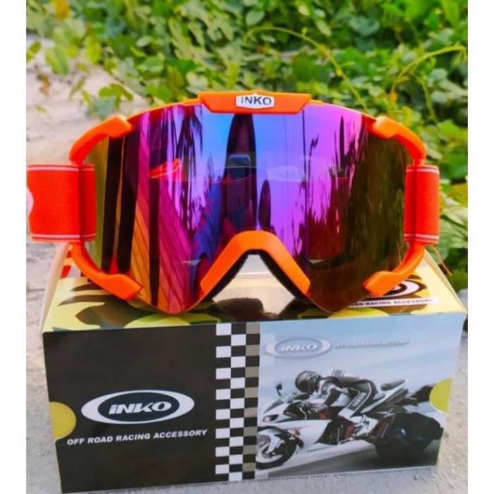 Promo Kaca Google Cross Kaca Gogle Cross 100% Original Inko Cod Pnp Untuk Semua Helm Cross
