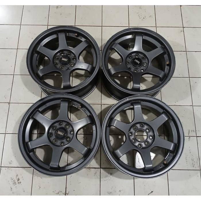 Jual velg mobil second Te37 R16 lebar 7,5 ET 42 cocok untuk Jaz, Brio, Avanza, Xenia dll