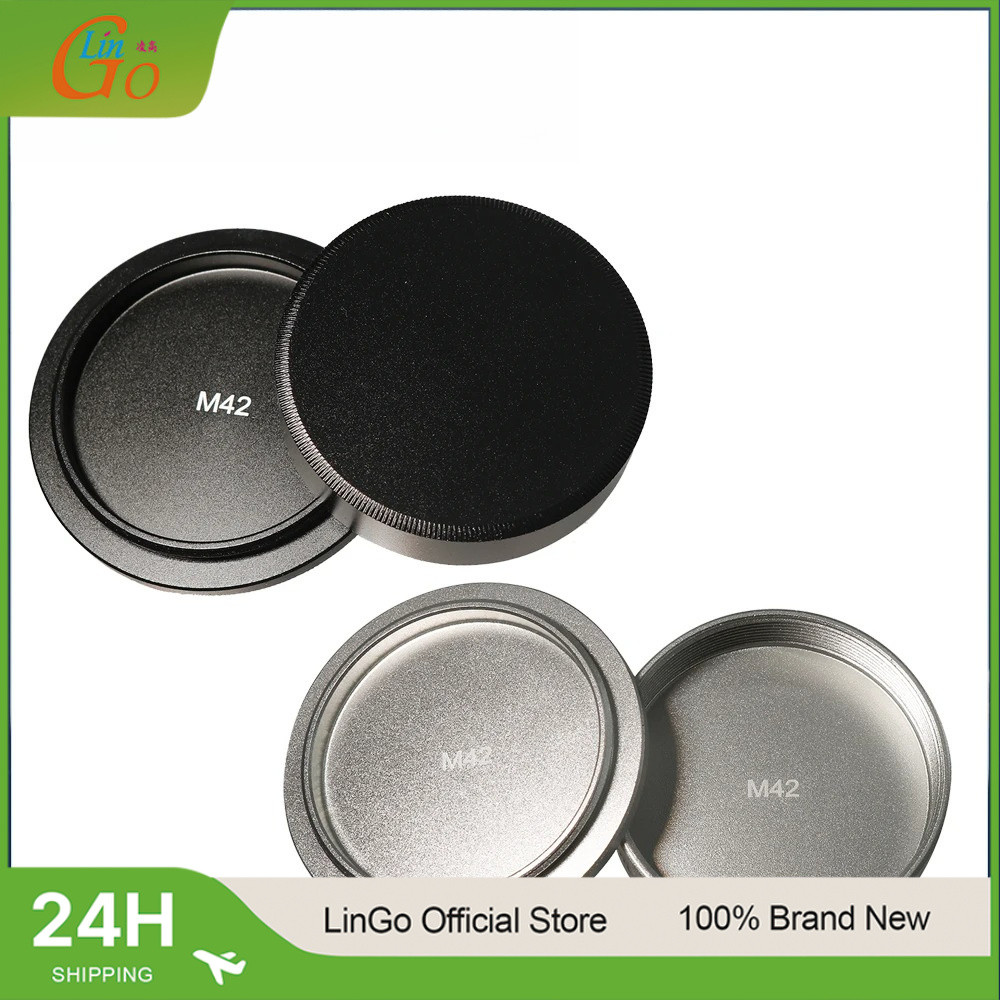 Lin Go Camera Protective Lens Cap Set Camera Body Cap Lens Rear Cap For Leica L39 L42 M39 M42