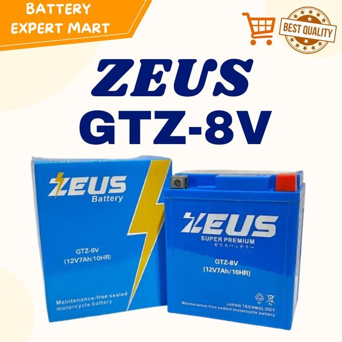 Aki Motor Yamaha Nmax Gtz8V/ Mbtx7U Aki Gel Aki Kering Zeus High