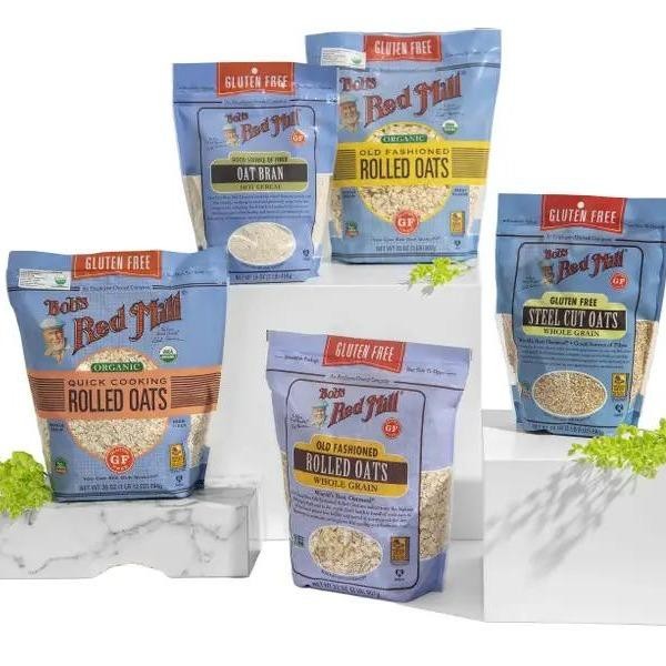 

Mamiseler45 - Bob'S Red Mill Gluten Free Organic Quick Rolled Oats 794G - Oatmeal Gandum Sehat
