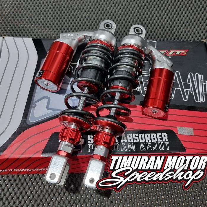 Shock Ride It Gp 299 Single Click Nmax New - Aerox Grey - Red