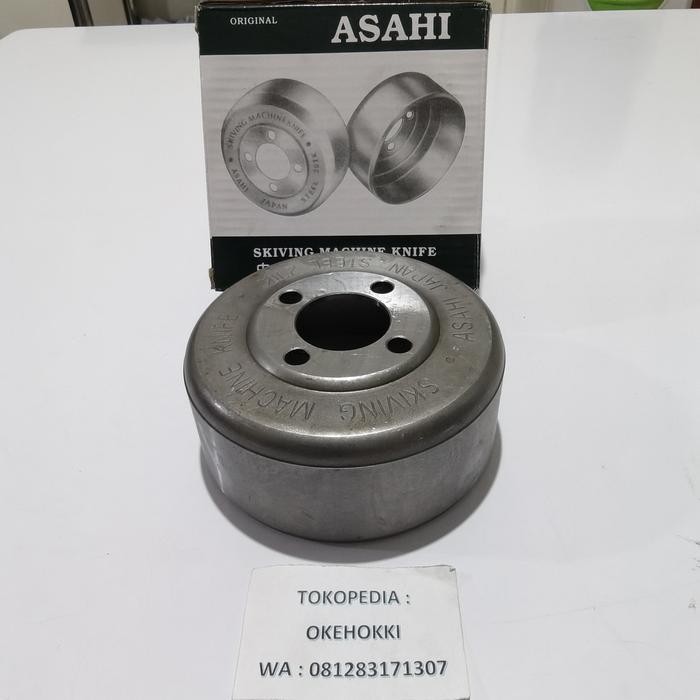 

PISAU MESIN SESET KULIT PISAU SKIVING ASAHI SKIVING MACHINE NO. 201K