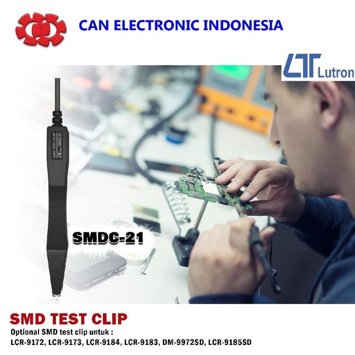 Smd Test Clip Lutron Smdc-21 Untuk Lcr-9183, Lcr-9184 Lutron