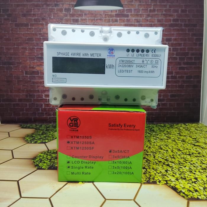 Kwh Meter 3 Phase Digital/Kwh Meter 3Phase Digital Fort Ct Xtm1250Sact