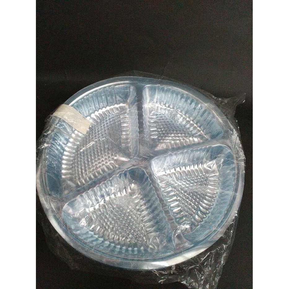 Mika Bulat 100pc Sekat Makanan Food Packing