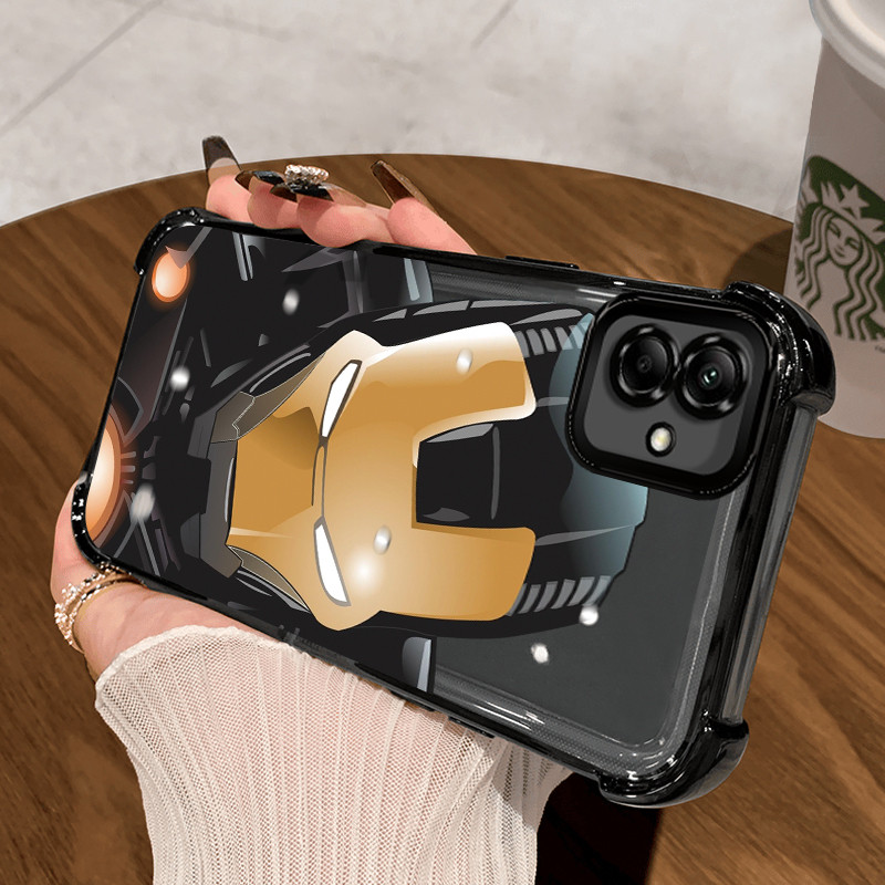 Casing Hp untuk Samsung Galaxy A04 M04 F04 A04E Case Casing Mesin kartun pola Silikon Softcase HP Ke